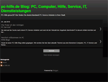 Tablet Screenshot of pc-hilfe-computer-service.blogspot.com