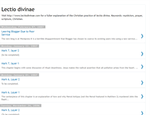 Tablet Screenshot of lectiodivinae.blogspot.com