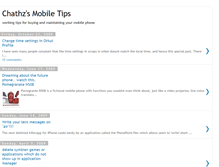 Tablet Screenshot of chathzmobiletips.blogspot.com