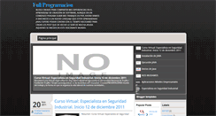 Desktop Screenshot of full-programacion.blogspot.com