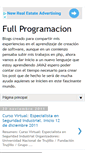Mobile Screenshot of full-programacion.blogspot.com