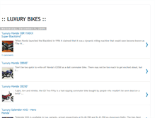 Tablet Screenshot of luxuary-bikes.blogspot.com