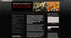 Desktop Screenshot of martiallawwatch2011.blogspot.com