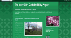 Desktop Screenshot of ecgreeninterfaith.blogspot.com