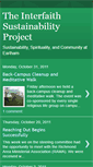 Mobile Screenshot of ecgreeninterfaith.blogspot.com