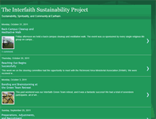 Tablet Screenshot of ecgreeninterfaith.blogspot.com
