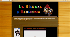 Desktop Screenshot of levillagearoulettes.blogspot.com