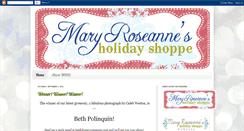 Desktop Screenshot of maryroseannes.blogspot.com