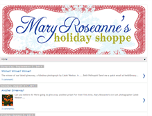 Tablet Screenshot of maryroseannes.blogspot.com