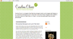 Desktop Screenshot of carolinaclover.blogspot.com