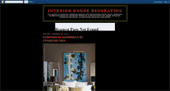 Desktop Screenshot of interiorhousedecorating.blogspot.com