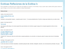 Tablet Screenshot of laexoticaiv.blogspot.com