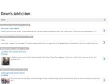 Tablet Screenshot of dawnsaddiction.blogspot.com
