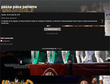 Tablet Screenshot of pasapasapanama.blogspot.com