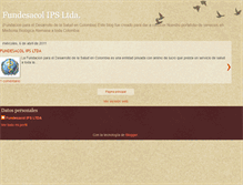 Tablet Screenshot of fundesacol.blogspot.com