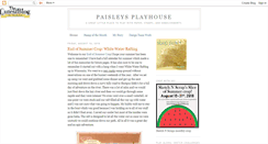 Desktop Screenshot of paisleysplayhouse.blogspot.com