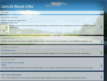 Tablet Screenshot of drmuratciftci.blogspot.com