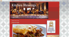 Desktop Screenshot of jamieskitchenblessings.blogspot.com