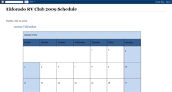 Desktop Screenshot of eldoradorvclub09.blogspot.com