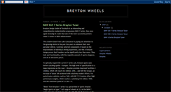 Desktop Screenshot of breytonwheels.blogspot.com