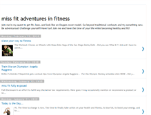 Tablet Screenshot of miss-fitadventures.blogspot.com
