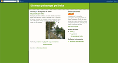 Desktop Screenshot of mispaisajesdeldelta.blogspot.com