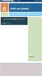 Mobile Screenshot of creditcardguidian.blogspot.com