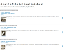 Tablet Screenshot of deathoftheleftunfinished.blogspot.com