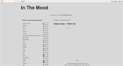 Desktop Screenshot of in-themood.blogspot.com