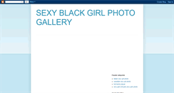 Desktop Screenshot of hot-blackgirl.blogspot.com
