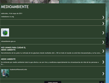 Tablet Screenshot of ambiente-medioambiente.blogspot.com