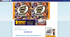 Desktop Screenshot of expo-comic2011.blogspot.com