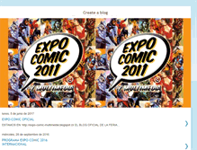 Tablet Screenshot of expo-comic2011.blogspot.com