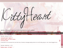 Tablet Screenshot of misskittyheart.blogspot.com