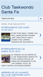Mobile Screenshot of clubtaekwondosantafe.blogspot.com