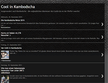 Tablet Screenshot of cool-in-kambodscha.blogspot.com