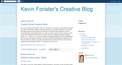 Desktop Screenshot of kevinforister.blogspot.com