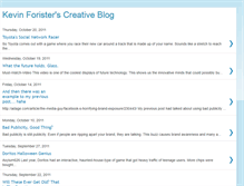 Tablet Screenshot of kevinforister.blogspot.com