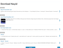 Tablet Screenshot of free-nasyid.blogspot.com