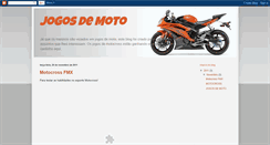 Desktop Screenshot of jogo-moto.blogspot.com