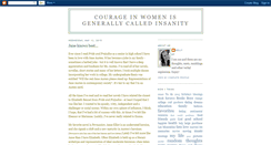 Desktop Screenshot of courageousinsanity.blogspot.com