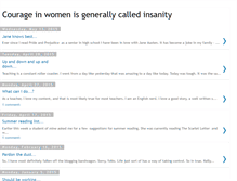 Tablet Screenshot of courageousinsanity.blogspot.com