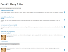 Tablet Screenshot of fansharrypotterzaga.blogspot.com