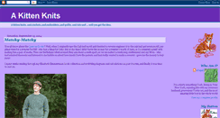 Desktop Screenshot of akittenknits.blogspot.com