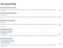 Tablet Screenshot of blog-punyaelin.blogspot.com