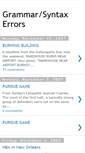 Mobile Screenshot of grammar-syntax-errors.blogspot.com