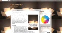 Desktop Screenshot of mentoringforcoaches.blogspot.com