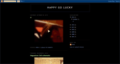 Desktop Screenshot of happygolucky2.blogspot.com