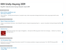 Tablet Screenshot of kkn-undip-mayong-2009.blogspot.com