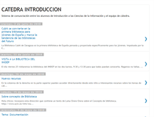Tablet Screenshot of catedraintro.blogspot.com